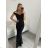 Elegant formal dress with straps for women (S / M ONE SIZE) ITALIAN FASHION IM321576 Wine S/M