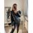 Jacket winter jacket with hood and fur women oversized (46-54) POLISH FASHION BLI19YP-18057-12