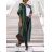 Women's Plus Size Cotton Long Sleeve Cardigan (XL/2XL ONE SIZE) ITALIAN FASHION IMD22930