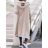 Women's Plus Size Cotton Long Sleeve Cardigan (XL/2XL ONE SIZE) ITALIAN FASHION IMD22930