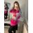 Women's wool short spring long sleeve (S / L ONE SIZE oversize) ITALIAN FASHION IMM21239c