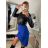 Šaty letní elegantní bez rukávu dámské (S/M ONE SIZE) ITALSKÁ MÓDA IMPHD228094