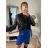Šaty letní elegantní bez rukávu dámské (S/M ONE SIZE) ITALSKÁ MÓDA IMPHD228094