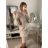 Women's Knitted Extended Long Sleeve Sweater (S/M/L ONE SIZE) ITALIAN FASHION imwb22272