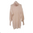 Women's Knitted Extended Long Sleeve Sweater (S/M/L ONE SIZE) ITALIAN FASHION imwb22272 Gray M / L