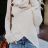 Women's Long Sleeve Knitted Sweater (S/M ONE SIZE) ITALIAN FASHION IMPLI226201