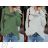 Women's Long Sleeve Knitted Sweater (S/M ONE SIZE) ITALIAN FASHION IMPLI226201