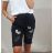 Shorts women's shorts (uni sl) ITALIAN Fashion IM4201205 S/M Black