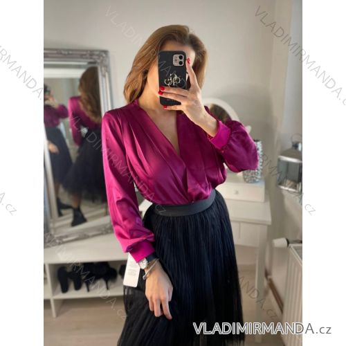 Body ala blouse elegant long sleeve women's (S/M ONE SIZE) ITALIAN FASHION IMM22LS17519