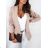Women's Elegant Long Sleeve Jacket (S/M ONE SIZE) ITALIAN FASHION IMPLI228760