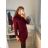 Dress with 3/4-sleeve ladies pocket (uni sl) ITALIAN Fashion IM3181746