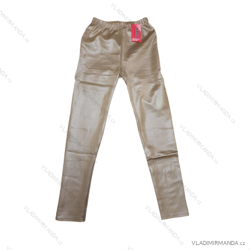 Legíny thermo dlouhé dámské (M-2XL) POLSKÁ MÓDA DPP229T2209 Brown S/M