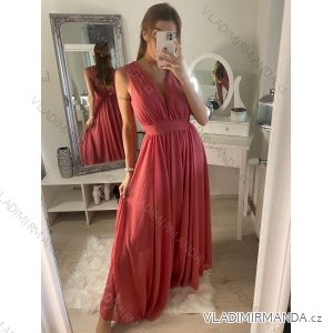 Šaty letní na ramínka dámské (S/M ONE SIZE) ITALSKÁ MÓDA IMPBB22B21841