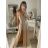 Šaty letní na ramínka dámské (S/M ONE SIZE) ITALSKÁ MÓDA IMPBB22B21841 white S/M