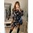Women's Long Stretch Sleeveless Summer Dress (S / M / L ONE SIZE) ITALIAN FASHION IMWC222492 black S/M