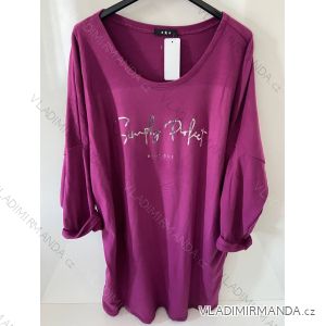 Women's Warm Long Sleeve Dress (L / XL ONE SIZE) ITALIAN FASHION IM421MIA