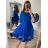 Women's elegant party long sleeve dress (S/M ONE SIZE) ITALIAN FASHION IM322282