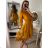 Women's elegant party long sleeve dress (S/M ONE SIZE) ITALIAN FASHION IM322282