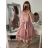 Women's elegant party long sleeve dress (S/M ONE SIZE) ITALIAN FASHION IM322282