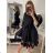 Women's elegant party long sleeve dress (S/M ONE SIZE) ITALIAN FASHION IM322282