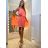 Summer Chiffon Dresses for Women (UNI XS-M) ITALIAN MODE IMD20355