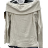 Tunic carmen striped long sleeve ladies (S/M ONE SIZE) ITALIAN FASHION IMM22UN8389