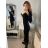 Women's Long Summer Short Sleeve Dress (S / M ONE SIZE) ITALIAN FASHION IMWC222525 S/M Brown