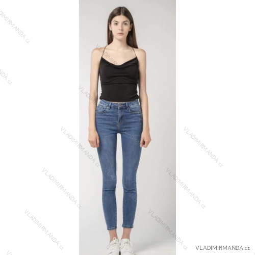 Šaty letní na ramínka dámské (S/M ONE SIZE) ITALSKÁ MÓDA IMPBB22B21841