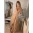 Šaty letní na ramínka dámské (S/M ONE SIZE) ITALSKÁ MÓDA IMPBB22B21841 white S/M