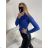 Women's Long Sleeve Sweater (S / M ONE SIZE) ITALIAN FASHION IMM219072 red S/M