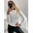 Women's Long Sleeve Sweater (S / M ONE SIZE) ITALIAN FASHION IMM219072 red S/M