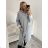 Women's flannel jacket (S / M ONE SIZE) ITALIAN FASHION IMC211073 M / L Black