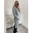 Women's flannel jacket (S / M ONE SIZE) ITALIAN FASHION IMC211073 M / L Black