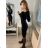 Women's Long Summer Short Sleeve Dress (S / M ONE SIZE) ITALIAN FASHION IMWA22NG-2309