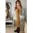 Women's Long Summer Short Sleeve Dress (S / M ONE SIZE) ITALIAN FASHION IMWA22NG-2309