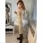 Women's Long Summer Short Sleeve Dress (S / M ONE SIZE) ITALIAN FASHION IMWA22NG-2309