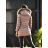 Kabát zimní s kapucí dámský (S-XL) MFFASHION IMMF22M688-A