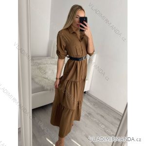 Šaty letní na ramínka dámské (S/M ONE SIZE) ITALSKÁ MÓDA IMPBB22B21841