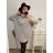 Women's elegant party long sleeve dress (S/M ONE SIZE) ITALIAN FASHION IM322282 2XL/3XL Emerald