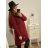 Women's elegant party long sleeve dress (S/M ONE SIZE) ITALIAN FASHION IM322282