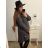 Women's elegant party long sleeve dress (S/M ONE SIZE) ITALIAN FASHION IM322282