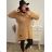 Women's elegant party long sleeve dress (S/M ONE SIZE) ITALIAN FASHION IM322282