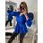 Women's Long Sleeve Blouse (S/M ONE SIZE) ITALIAN FASHION IMPLM22974200080 Emerald S/M