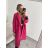 Long women's fleece coat (SML-XL) ITALIAN FASHION IMD211106 -   red -   S/M/L