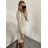 Women's Warm Long Sleeve Dress (L / XL ONE SIZE) ITALIAN FASHION IM421MIA S/M Emerald