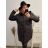 Plus Size Quilted Hooded Jacket (5XL-9XL) Victoria rossi ELR22ROSSi22-10