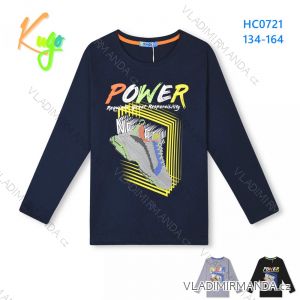 Boys long sleeve shirt (134-164) KUGO S3129