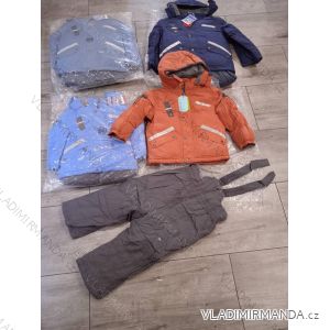 Set winter pants warm and jacket children's warm boys and boys (98-128) KUGO B303AB