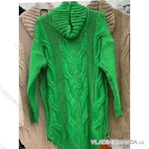 Svetr pletený oversize s rolákem dlouhý rukáv dámský (S/M/L ONE SIZE) ITALSKÁ MÓDA IMWD223672