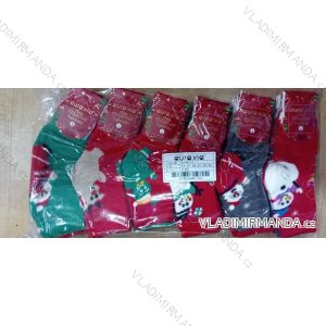 Children's thermal Christmas socks for girls and boys (24-35) AURA.VIA AURA22SGB9117